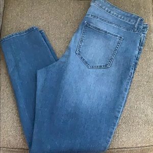 Old Navy super skinny mid rise jeans